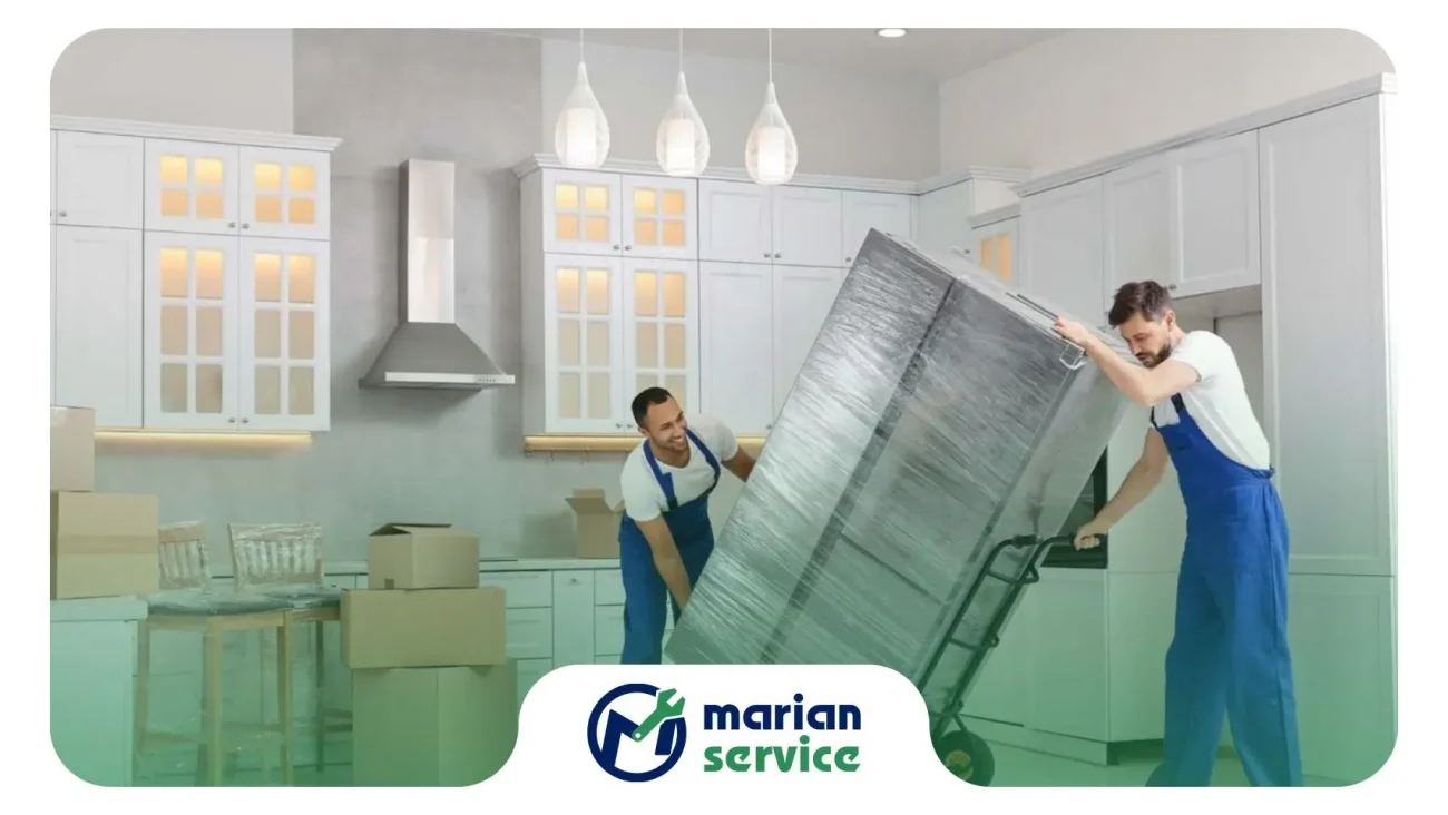 جابه جا کردن یخچال و رعایت اصول ایمنی