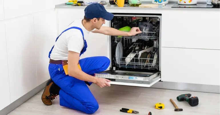 راهکار جمع شدن آب زیر فیلتر ماشین ظرفشویی