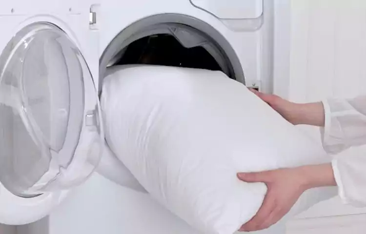 شستشوی بالش در ماشین لباسشویی