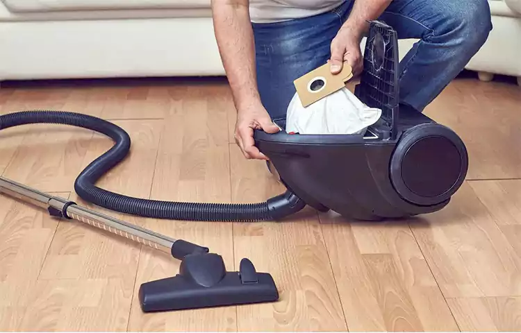 تعویض کیسه جاروبرقی