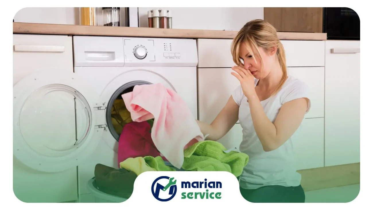 روش‌های خانگی و سریع برای از بین بردن بوی بد ماشین لباسشویی