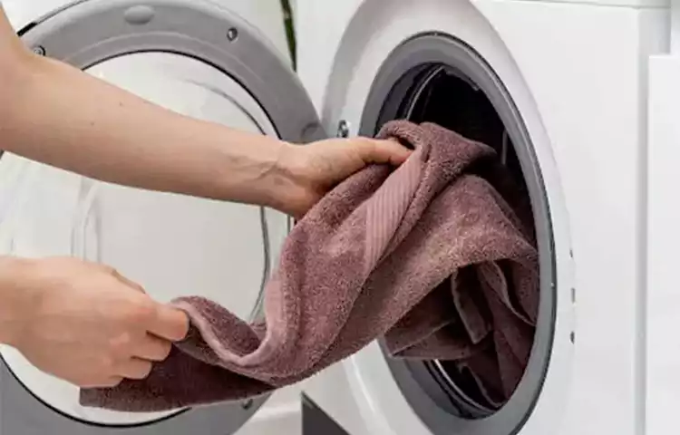شستشوی حوله در ماشین لباسشویی