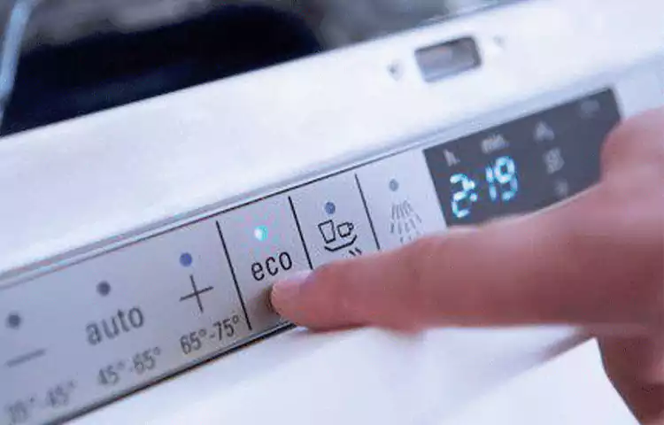حالت اکو ECO ماشین ظرفشویی