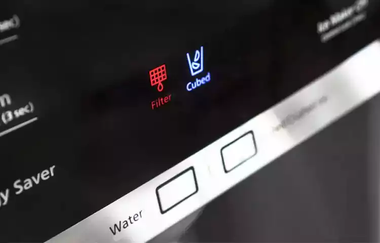 علت چشمک زدن چراغ فیلتر یخچال بوش