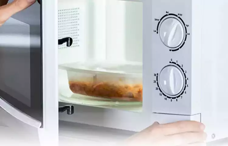 جلوگیری از خشک شدن غذا در ماکروفر