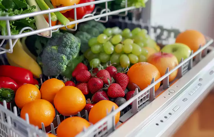 طریقه شستن میوه در ماشین ظرفشویی