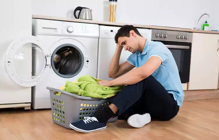 کار نکردن دکمه استارت لباسشویی