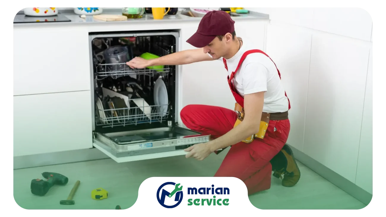 رفع گرم نشدن آب ماشین ظرفشویی عکس سوم  