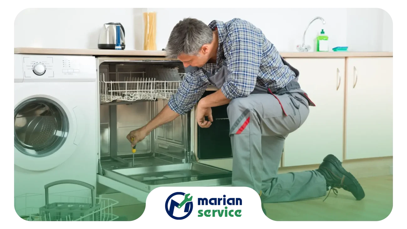 اموزش گام به گام رفع گرم نشدن آب ماشین ظرفشویی و دلایل ان