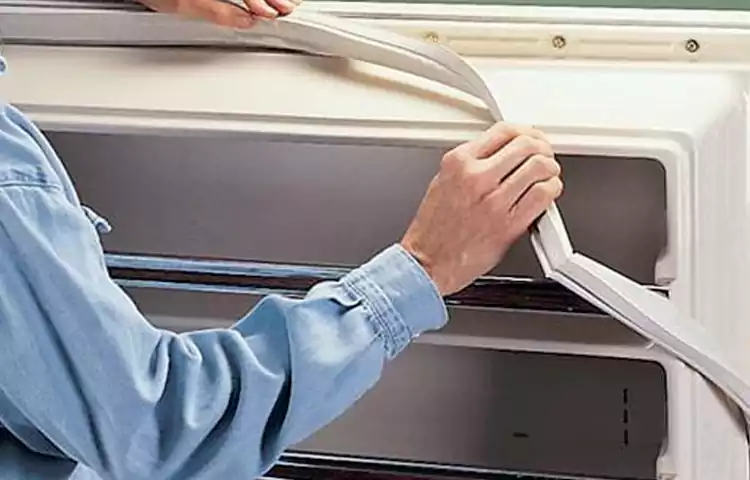 خرابی لاستیک دور یخچال