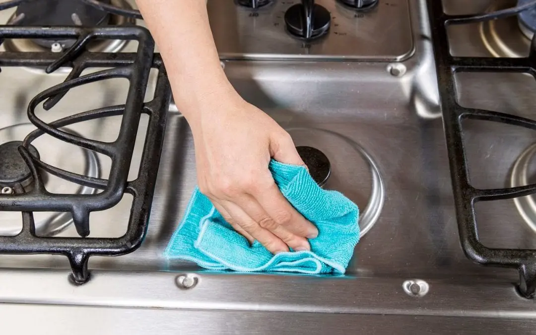 تمیز کردن اجاق گاز