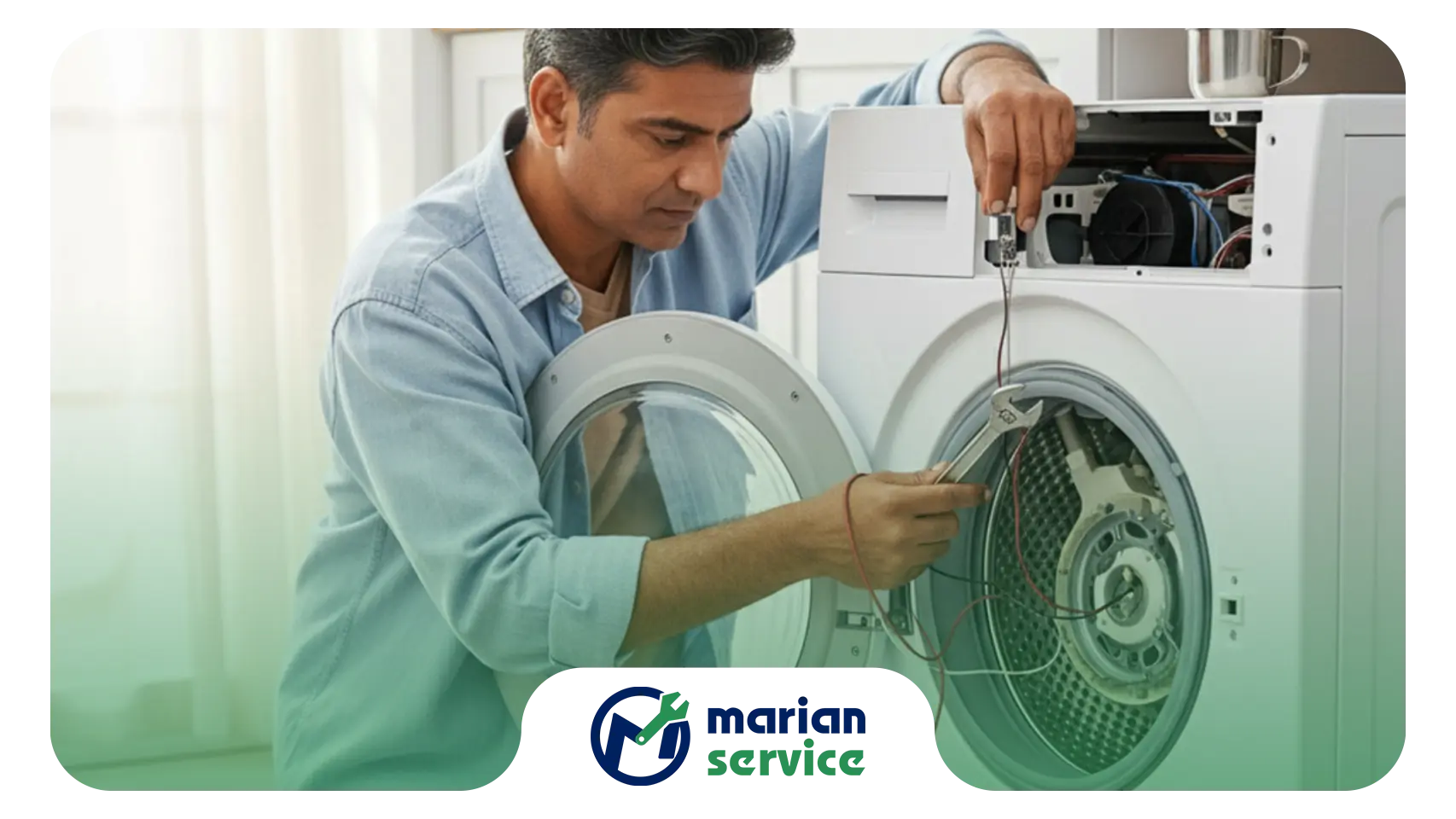 تعمیرات فوری ماشین لباسشویی بوش در سعادت آباد