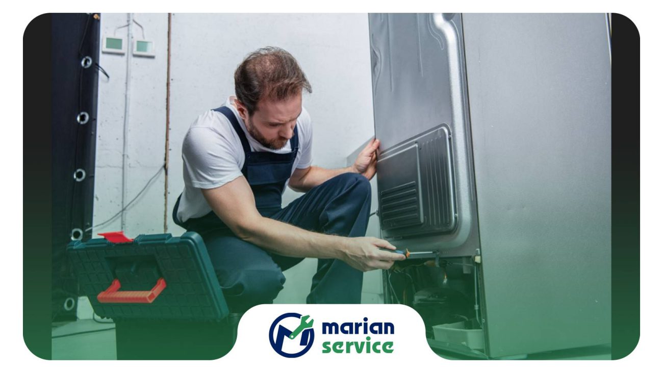 خراب شدن لاستیک درب یخچال بوش