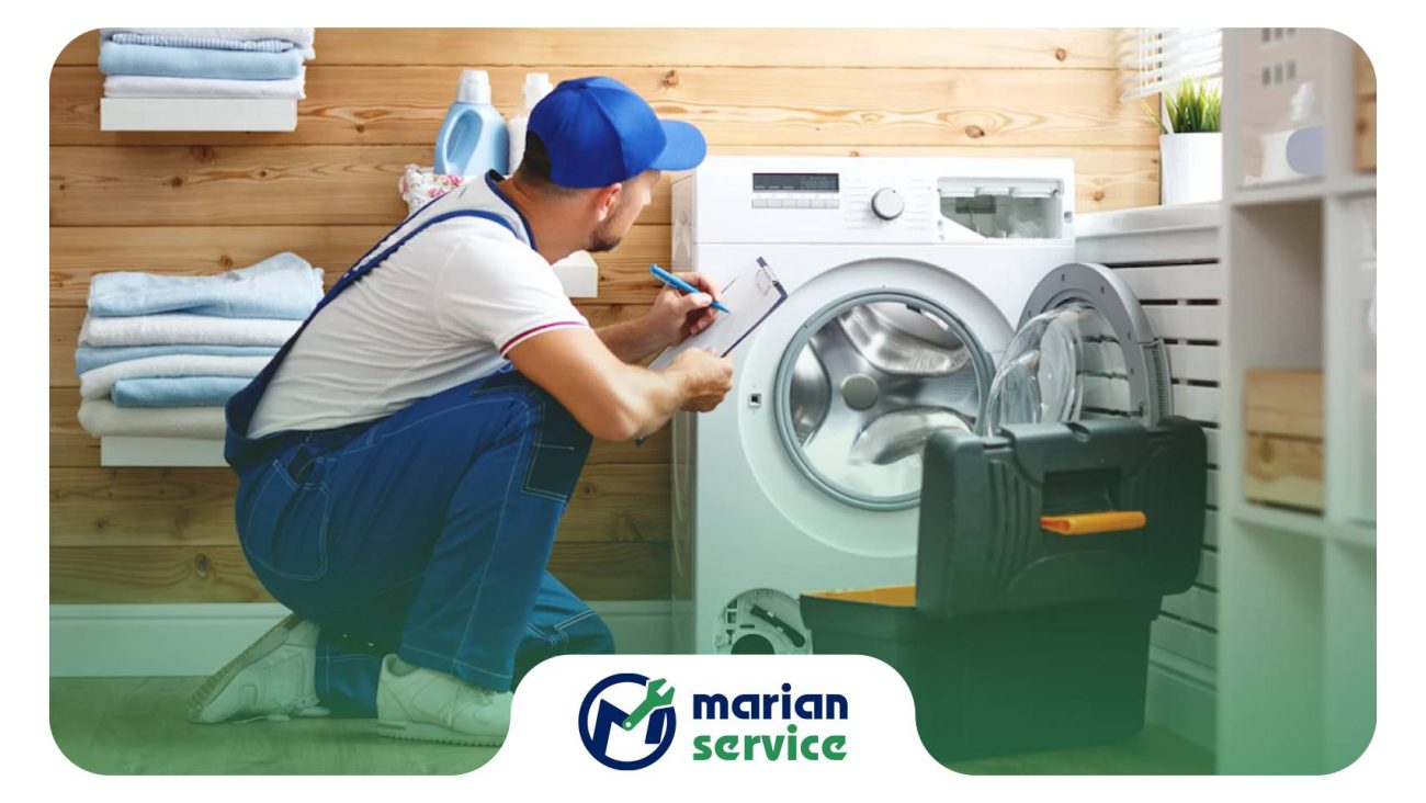 لباسشویی آبگیری نمی‌کند،