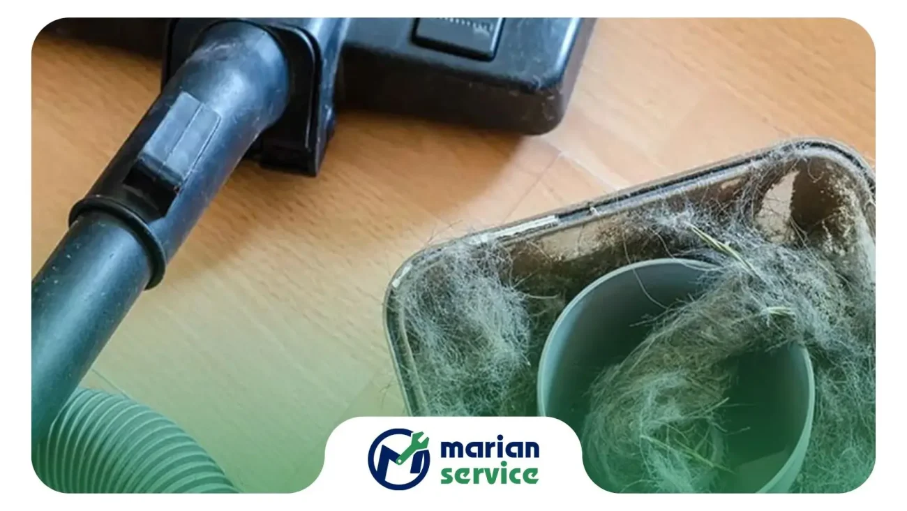 گرفتگی فیلتر جاروبرقی