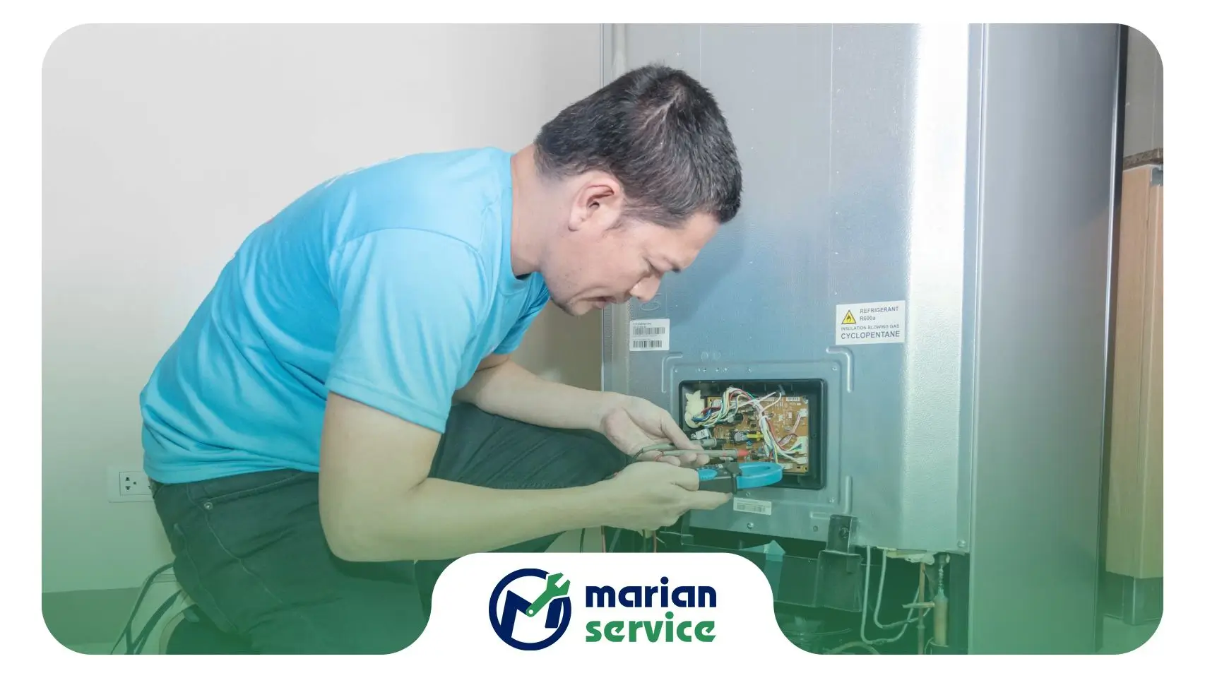 علت خاموش و روشن شدن سریع یخچال چیست؟ + روش‌های تعمیر
