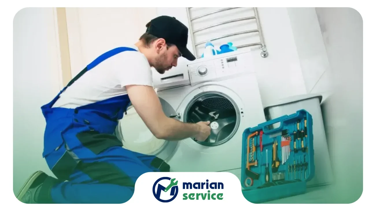 تشخیص دقیق خرابی کمک ‌فنر لباسشویی