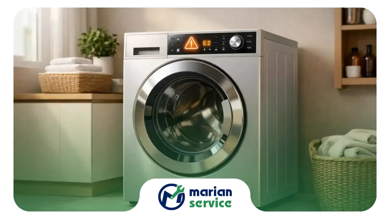 راهکارهای سریع برای رفع ارور E00 در لباسشویی بوش