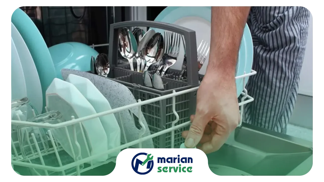 قرص ظرفشویی کامل حل نمیشود