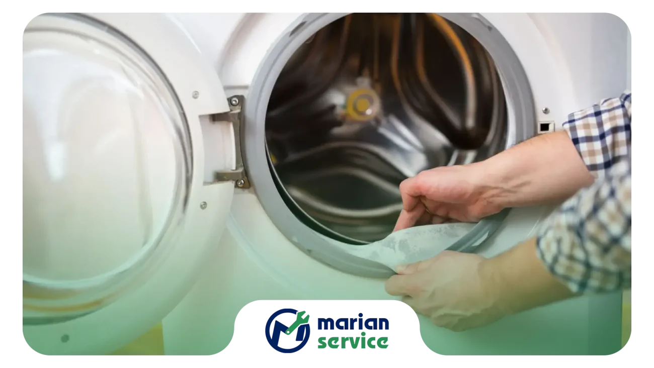  آبکشی نکردن ماشین لباسشویی بوش
