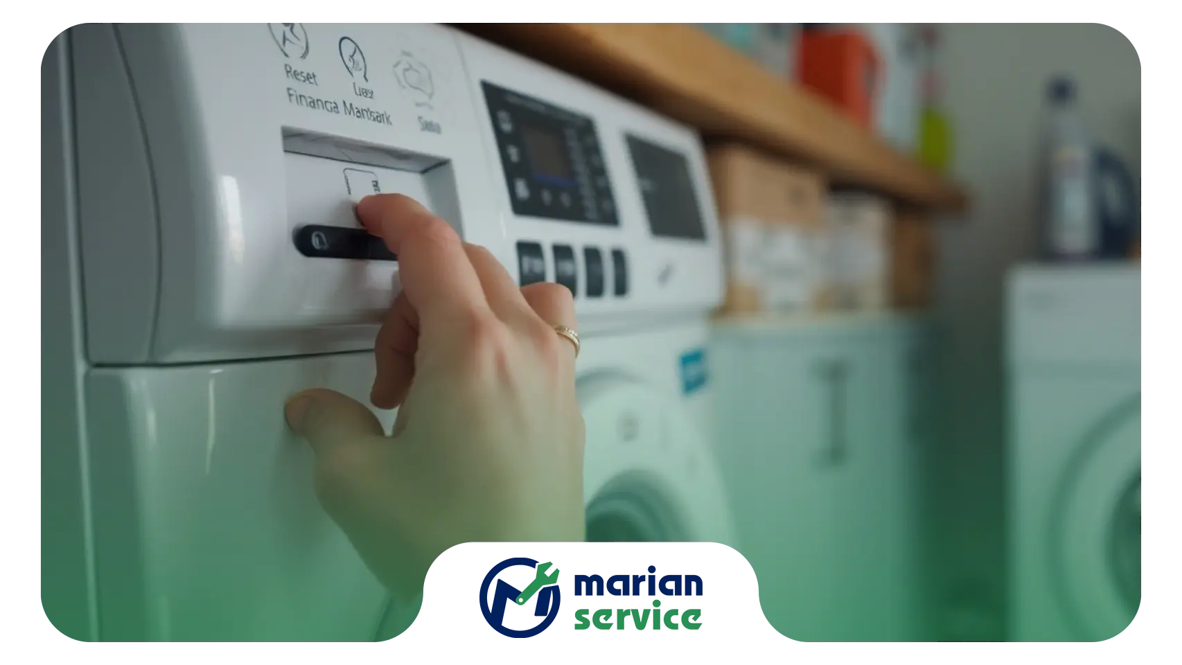 آمورش ریست کردن ماشین لباسشویی