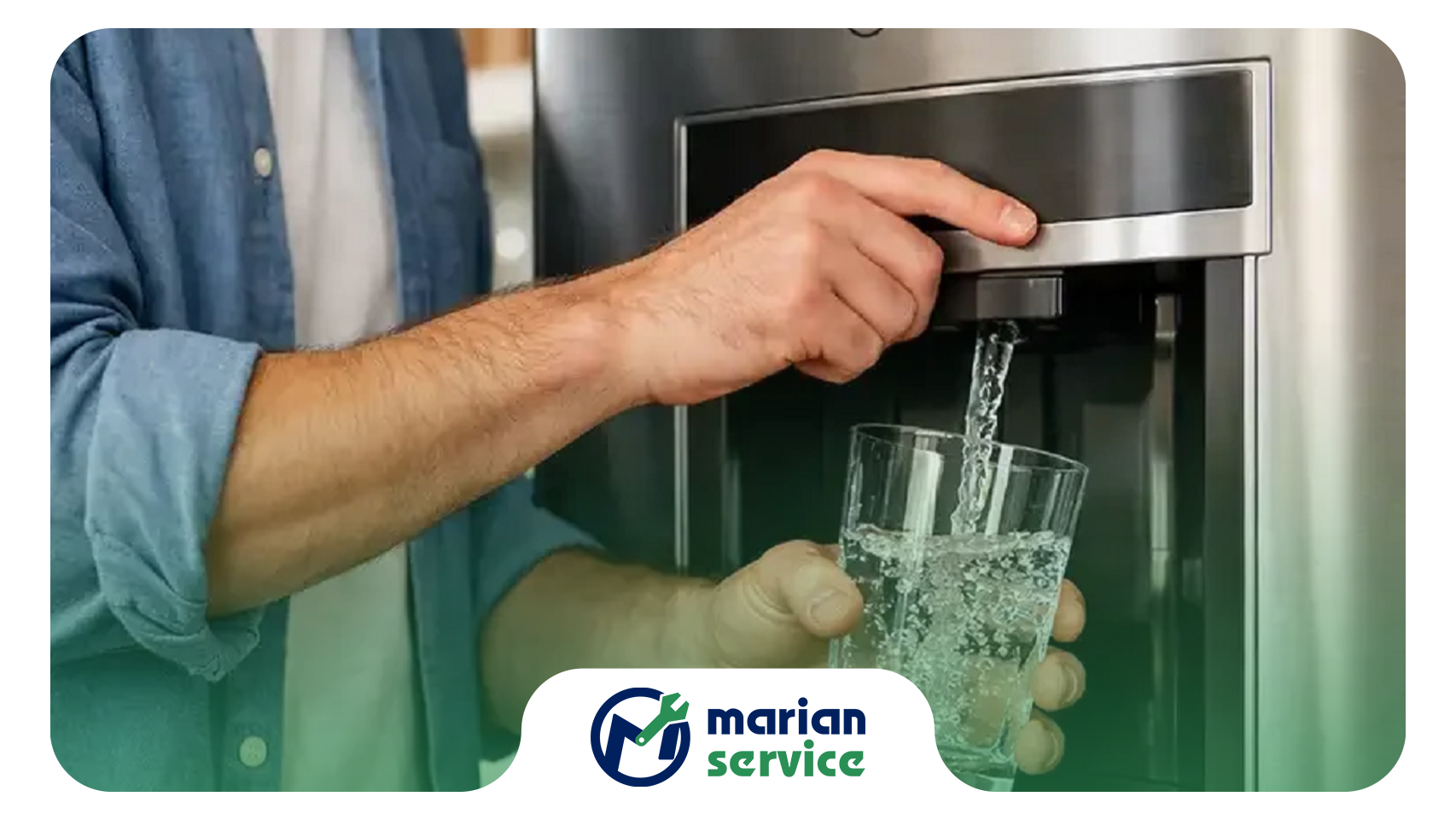 ۷ دلیل کارنکردن آب‌سردکن یخچال بوش + راه‌حل‌های قطعی