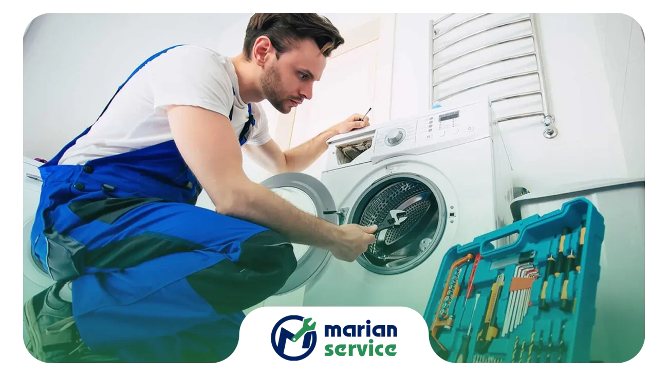 دلایل نچرخیدن دیگ لباسشویی بوش