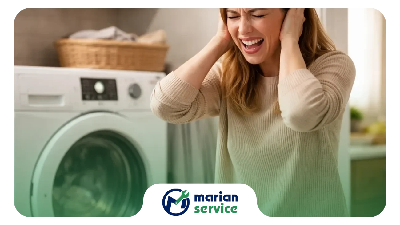 علت صدای زیاد لباسشویی هنگام آبگیری