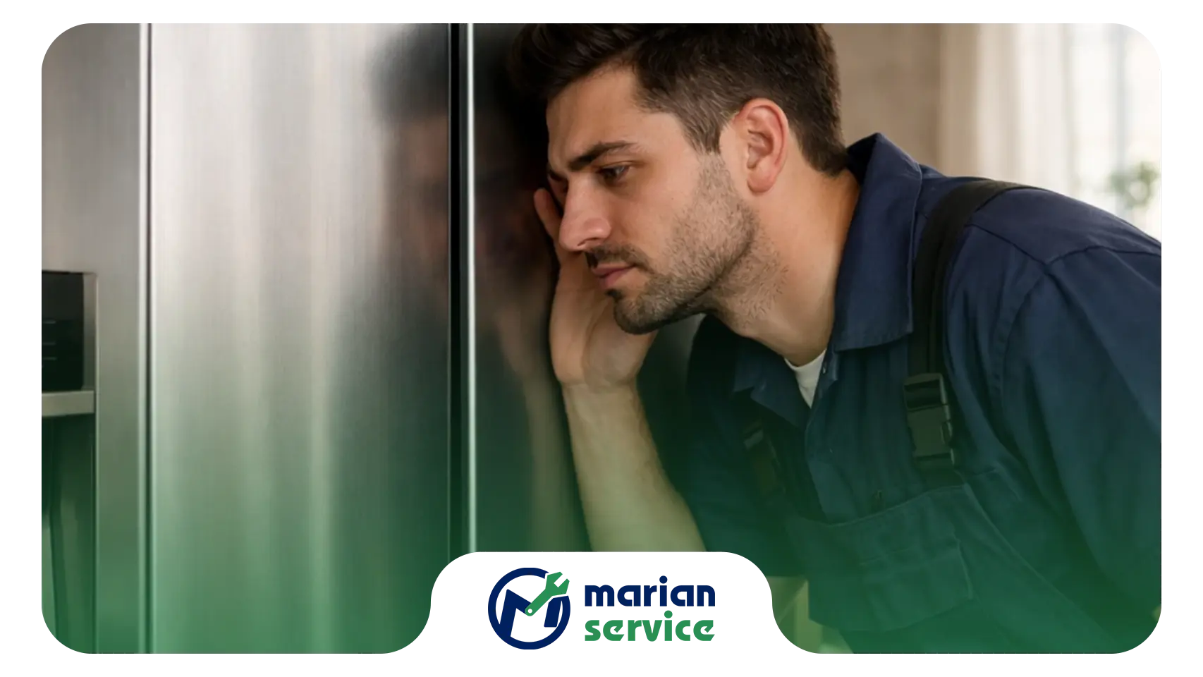 رفع صدای زیاد یخچال بوش | علت و رفع مشکل