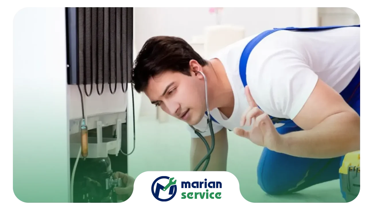 راهنمای عیب‌یابی صدای یخچال بوش در خانه